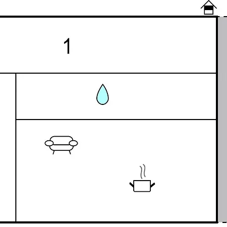 Beautiful In Okrug Gornji アパート *